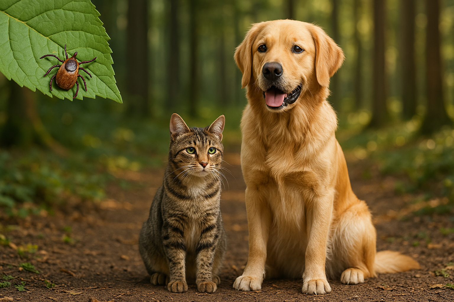 Kleszcze atakują! Chroń swojego psa i kota!