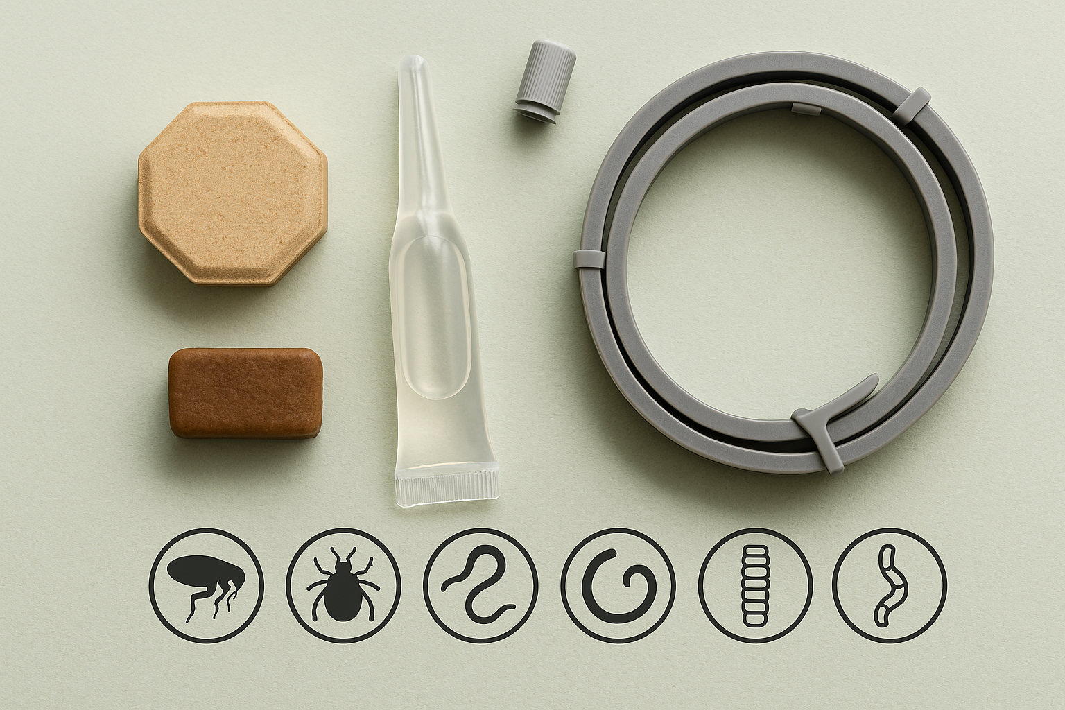 Leki przeciw pasożytom w gabinecie zooVET w Gryficach